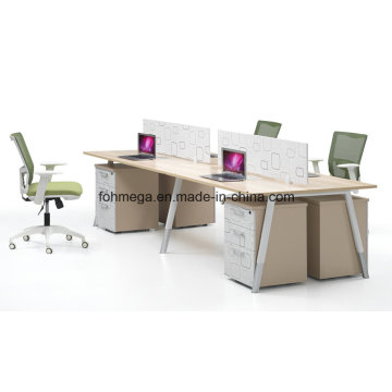 4 Bureau avec piédestal mobile (FOH-CXSZ2812)